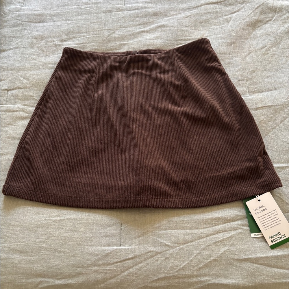 Halara Brown Mini Skirt